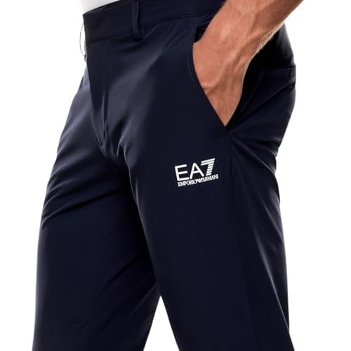 EA7 Erkek Chino Pantolon - Mavi 7M000509AF14589 Sentetik