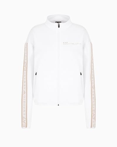 EA7 Logolu Regular Fit Dik Yaka Fermuarlı Sweat Bayan SWEAT 7W000275 AF12501 U0002