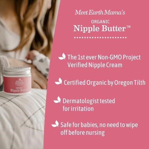 Earth Mama Nipple Angel Baby Emzirme Dönemi Göğüs Ucu Bakım Kremi 60 ML