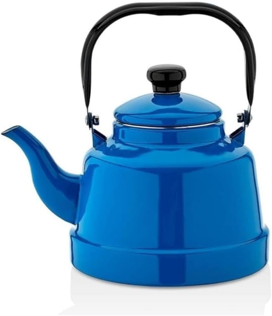 Ebru Emaye Üstten Saplı Çaydanlık 2.5 Litre