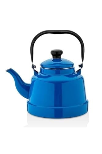 Ebru Emaye Üstten Saplı Çaydanlık 2.5 Litre
