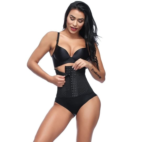 Ecoform 6 Kademe Unisex İnceltici Vücut Şekillendirici Zayıflatıcı Sıkılaştırıcı Lohusa Bel Korsesi-