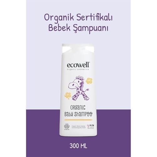 Ecowell Organik Bebek Şampuanı (1 x 300 mL)