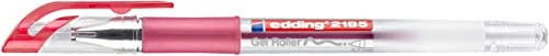 edding 2185 jel roller - kırmızı - 1 kalem - 0,7 mm - Seçenekler: 1 Unité (Lot de 1), 1 stück (1er Pack)...