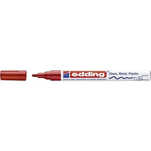 Edding 751 hobi sanat kalemi, kırmızı