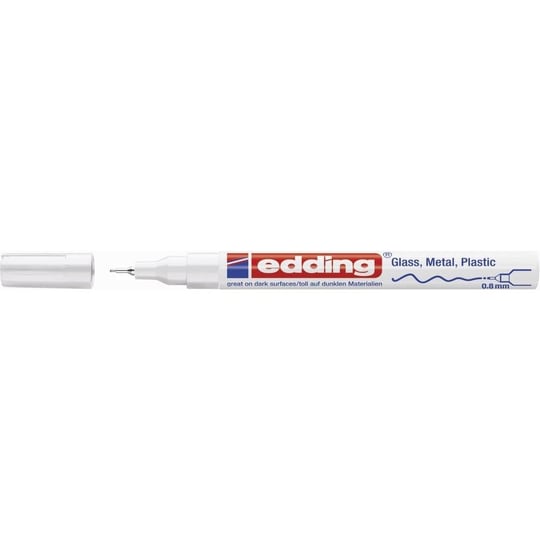 Edding 780 hobi sanat kalemi, beyaz