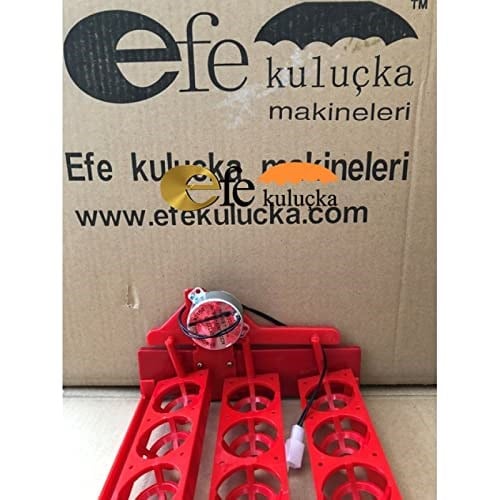 EFE KULUÇKA MAKİNELERİ 15 yumurtalık viyol, 1/240 rpm motor dahil