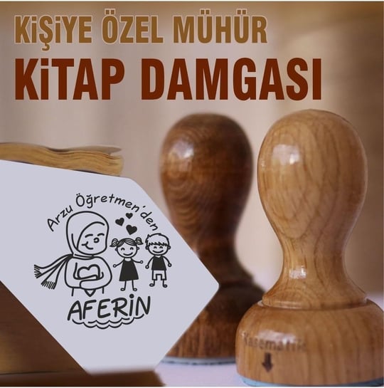 Eg 32 Tesettürlü Kadın Aferin Mührü