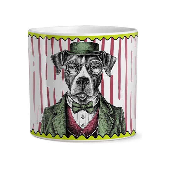 Egan Italy Human Essence 2li Köpek Desenli Mini Saksı Seti