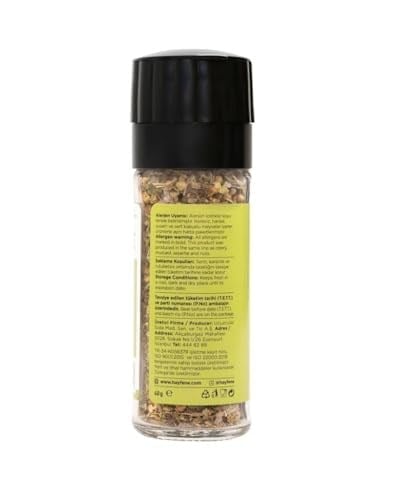 Ege Otlu Sarımsaklı Tuzlu Çeşni 40 gram (Değirmen Kapaklı)