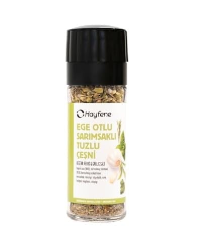Ege Otlu Sarımsaklı Tuzlu Çeşni 40 gram (Değirmen Kapaklı)