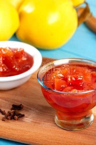 EGEYE DÖNÜŞ Geleneksel Ayva Reçeli Cam Kavanoz - 450 Gr. (%65-%70 Meyve Oranı)