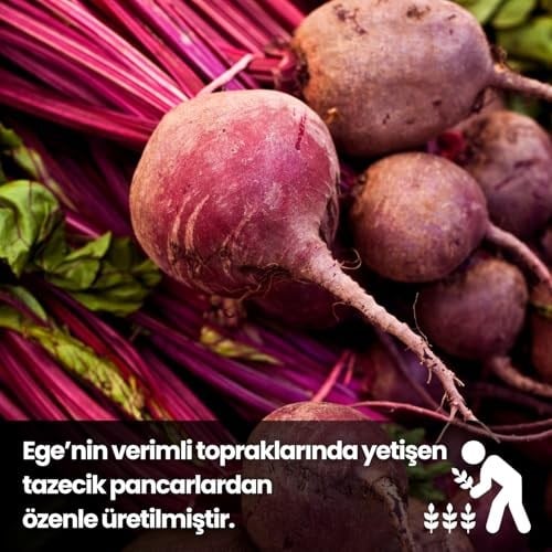 EGEYE DÖNÜŞ Pancar Tozu - 100 Gr. (Öğütülmüş Kırmızı Pancar Kökü - Glütensiz Sporcu Besini)