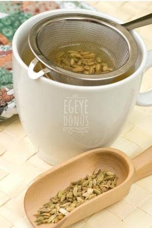 EGEYE DÖNÜŞ Rezene Çayı - 100 Gr. (Rezene Tohumu Bitki Çayı - Anne Bebek Çayı)