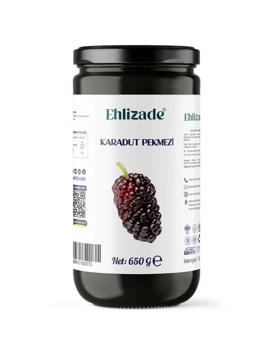 Ehlizade Karadut Pekmezi 650 Gram