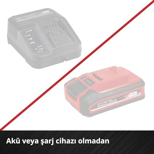 Einhell Akülü Dikey Süpürge TE-SV 18 Li-Solo Power X-Change (Li-Ion, 18V, torbasız, siklon teknolojisi, BOOST modu, 3’lü filtre sistemi) - 2347180