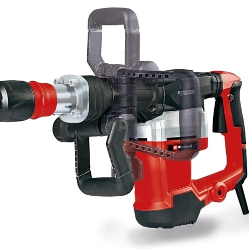 Einhell Kırıcı TE-DH 32 (1.500 W, 32 J Tek Darbe Gücü, SDS-max, Titreşim Azaltıcı Sap + Softgrip, Sivri/Düz Keski + E-Box Dahil) - 4139099