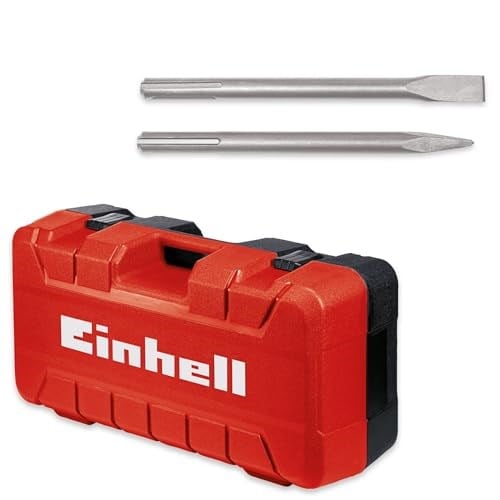 Einhell Kırıcı TE-DH 32 (1.500 W, 32 J Tek Darbe Gücü, SDS-max, Titreşim Azaltıcı Sap + Softgrip, Sivri/Düz Keski + E-Box Dahil) - 4139099
