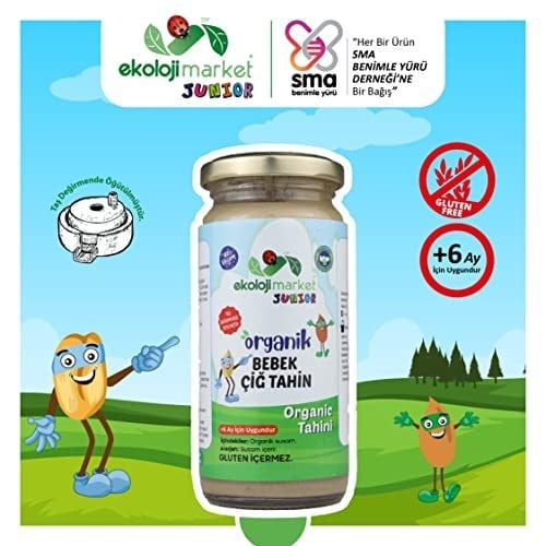 Ekoloji Market Organik Bebek Glutensiz Çiğ Tahin