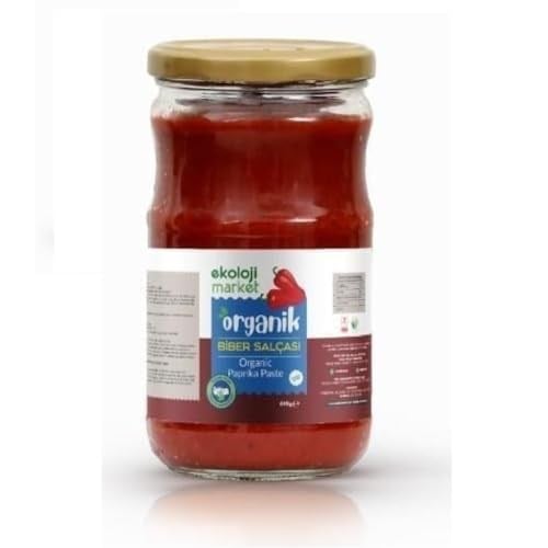 Ekoloji Market Organik Glutensiz Acı Biber Salçası Tuzsuz 610 gr