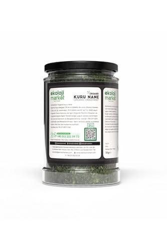 Ekoloji Market Organik Glutensiz Kavanoz Nane 30 gr