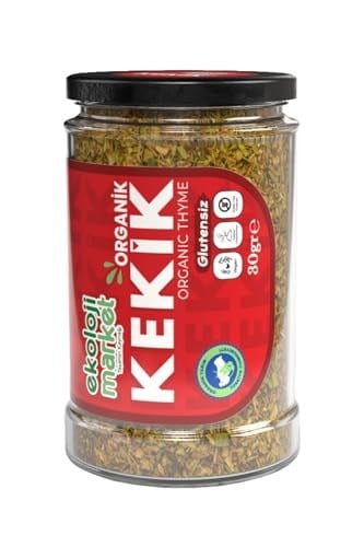 Ekoloji Market Organik Glutensiz Kavanoz Kekik 30 gr