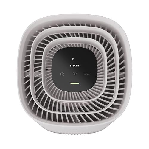 Electrolux Pure 500 EPO50351SW Hava Temizleme Cihazı | 4 Aşamalı (HEPA + Aktif Karbon) Filtreleme, Uygulama ile Hava Kalitesi Takibi, Sessiz Mod | Krem