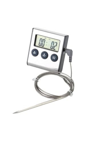 Elektronik Alarmlı Fırın ve Yemek Termometre Zamanlayıcı thr149