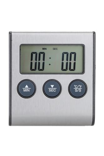 Elektronik Alarmlı Fırın ve Yemek Termometre Zamanlayıcı thr149