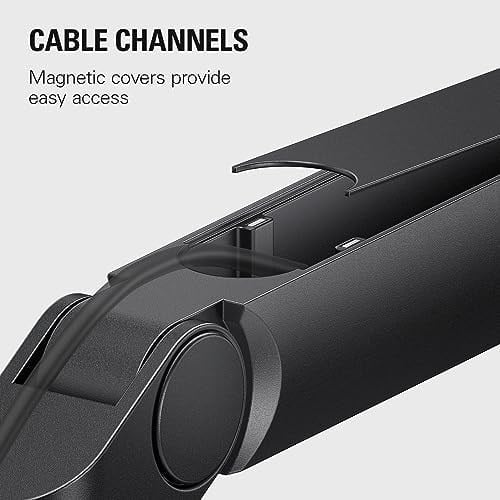 Elgato Wave Düşük Profil Mikrofon Taşıyıcı Kol, 360 Derece Yatay & 90 Derece Diker Ayarlama, Kablo Gizleme Kanalları (10AAN9901)