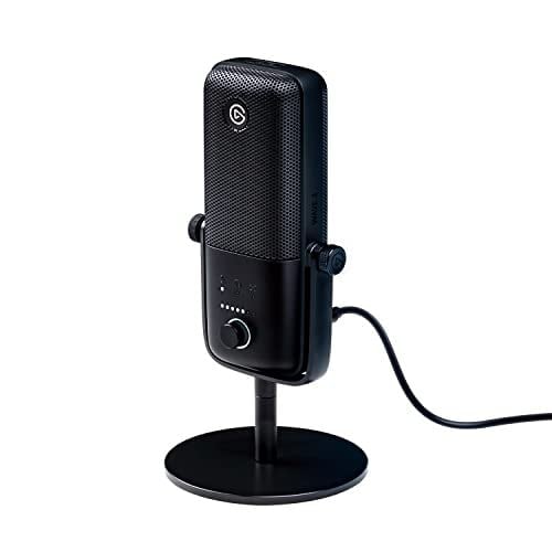 Elgato Wave:3 Profesyonel Yayıncı & Oyuncu Mikrofonu, Stüdyo Kalitesinde Ses, Çok Fonksiyonlu Kontrol Düğmesi, Kapasitif Sessiz Alma Butonu, Ücretsiz Wave Link Uygulaması (10MAB9901)
