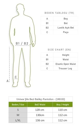 Eliş Şile Bezi Unisex Balıkçı Yazlık Pantolon Lacivert Lcvt