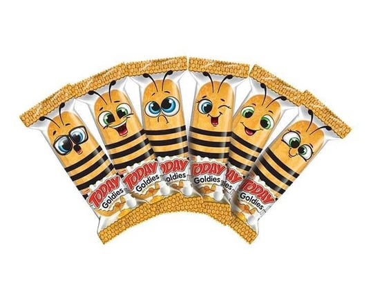 Elvan Today Goldies Ballı-sütlü 35 gr. 24 Adet (1 Kutu)
