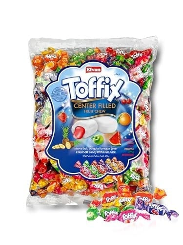 Elvan Toffix Mix Şeker 1000 Gr. (1 Poşet)