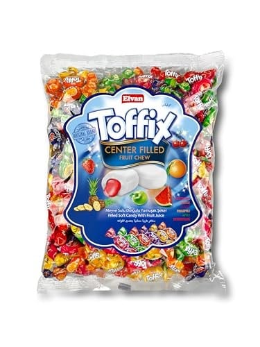 Elvan Toffix Mix Şeker 1000 Gr. (1 Poşet)