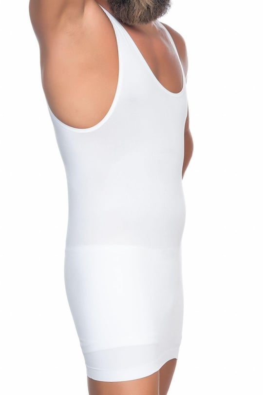 EMAY Beyaz E1002 U Yaka Erkek Korse Atlet, 2XL, MI16SKR00015-19804IGP270902