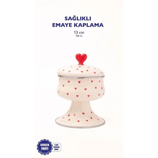 Emaylab Cupid Emaye Şekerlik