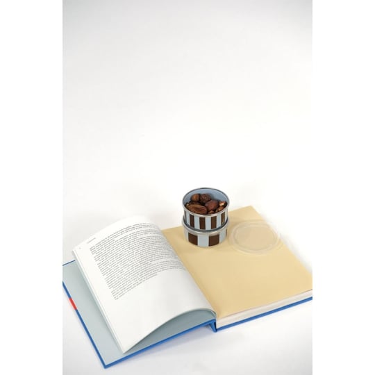 Emaylab Emaylabxpeppythings Berry Emaye 4’lü Kapaklı Kase Çerezlik, Kahvaltılık, Reçellik, Zeytinlik, Sunumluk Seti 8cm 200 Ml