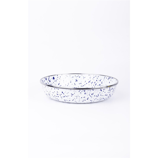 Emaylab Speckles Bowl Tabağı - Bowl Kase - Salata Kasesi - Sunum Kasesi 21cm