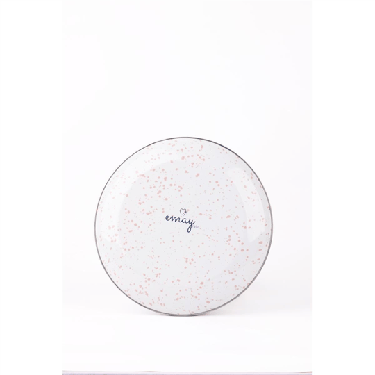 Emaylab Speckles Sunum Tabağı Dekoratif Tabak 26cm
