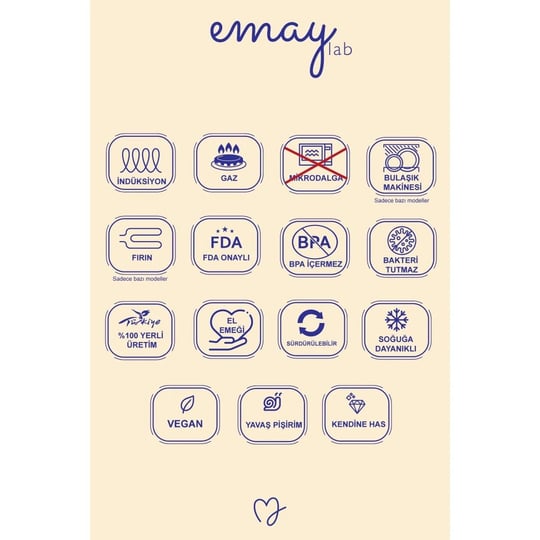Emaylab Star Emaye Şekerlik