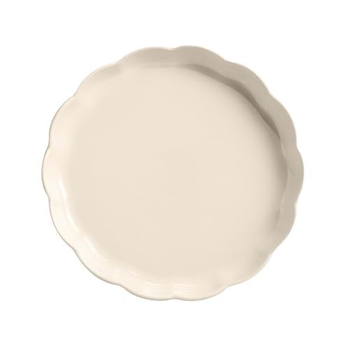 Emile Henry Madeleine Yivli Tart Tabağı, 30 cm, Kil