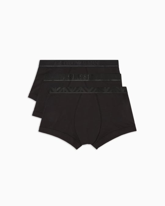 Emporio Armani 3-pack Trunk Mayo Erkekler