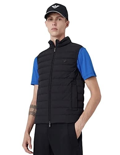 Emporio Armani Erkekler için mavi yelek