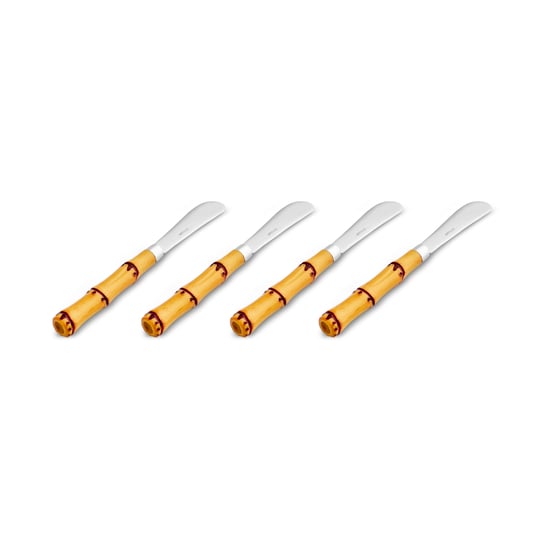 Emsan Bamboo 4lü Tereyağ Bıçağı Kahverengi