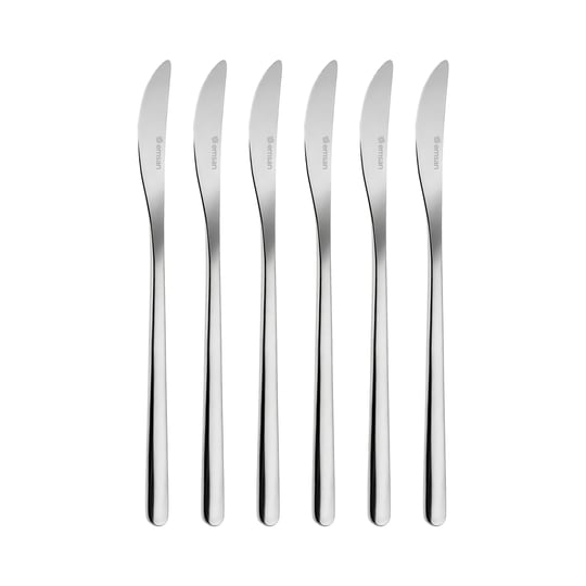 Emsan Bead 6lı Tatlı Bıçağı Seti Platin
