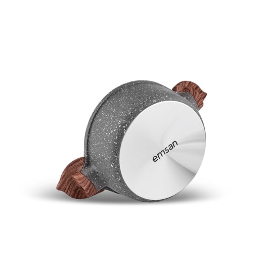 Emsan Dark Silver Biogranit Mini Tencere 12 cm