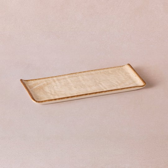Emsan Ephesus Bej Kayık Tabak 24 cm