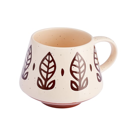 Emsan Ethnic Grass Kupa 480 ml Kahve​​​​​​​