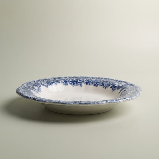 Emsan Floransa Çukur Tabak 23 cm Mavi